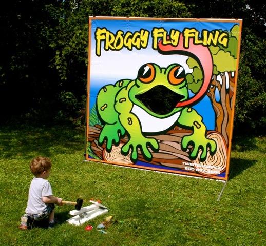 Frame Game - Froggy Fly Fling