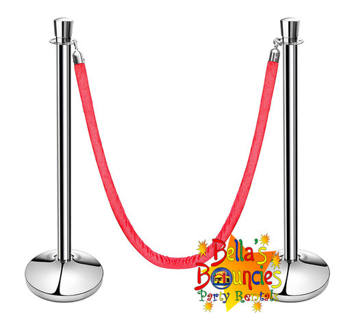 Stanchions and Red Velvet Rope