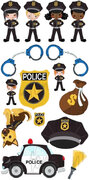 Police Officer Flair Yard Cards