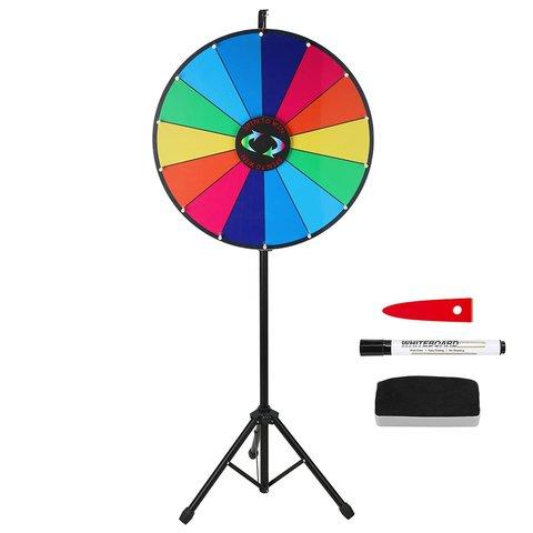 24 inch Spinning Prize Wheel - Floor Stand