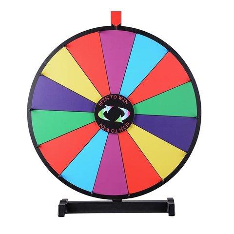24 inch Spinning Prize Wheel - Tabletop