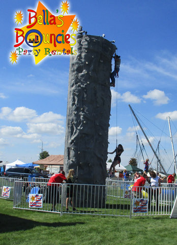 24 Foot Rock Wall