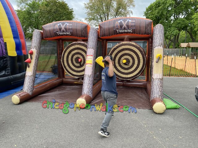 Axe throw Inflatable Rental Chicago IL