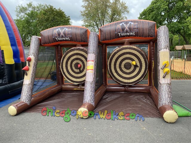 Axe throwing Inflatable Rental Chicago IL