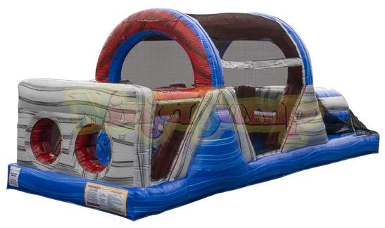 Backyard Obstacle Course Challenge Inflatable Rental Chicago