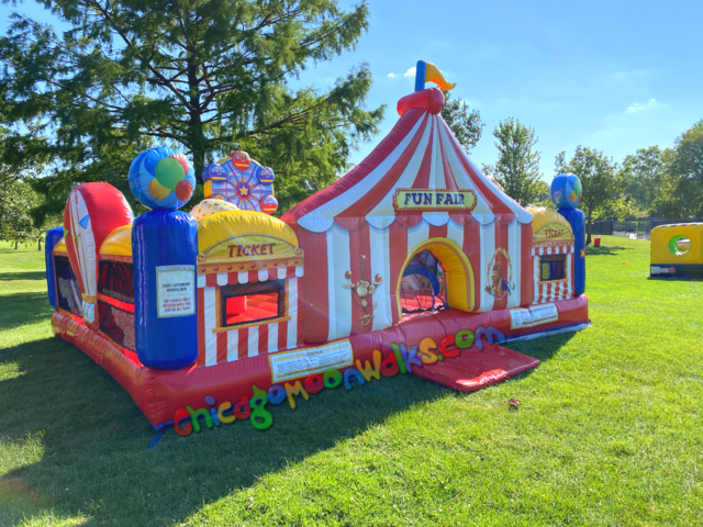 Circus Toddler Playground Inflatable Rental Chicago IL Bounce House