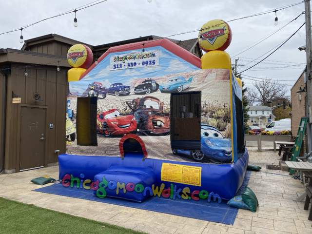 Cars bounce house rental Chicago