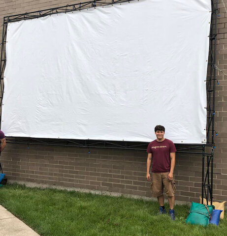 Chicago Movie Screen Rental Projector Visual