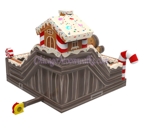 Chocolate Gingerbread Funland Combo Christmas Holiday Rental Chicago