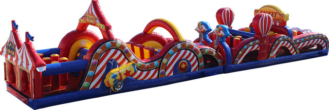 Mega Circus Carnival Obstacle Course Rental Chicago IL