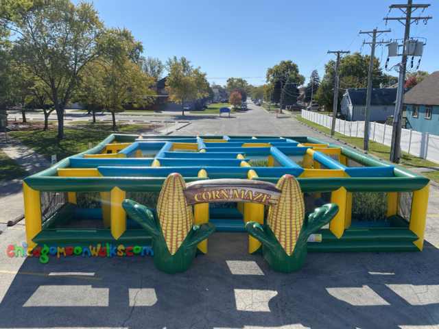 Inflatable Corn Maze Rental Fun House Carnival Rental Chicago