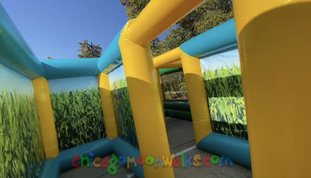 Corn Maze Carnival Inflatable Maze Rental Chicago Moonwalks Bounce House