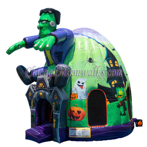 Frankenstein Manor Bounce House Rental Chicago IL