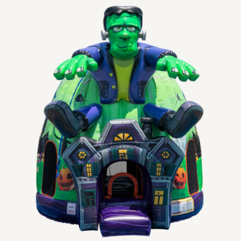 Frankenstein Manor Halloween Bounce House Rental Chicago