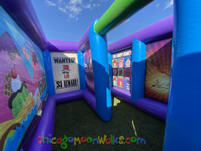 Fun house inflatable maze rental Chicago IL Halloween