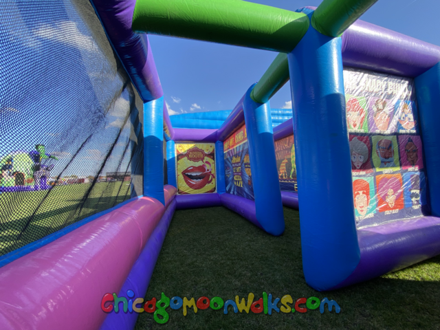 Fun house inflatable maze rental Chicago IL