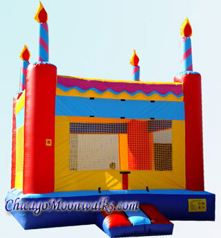 Giant Cake Jumper Inflatable Rental Chicago Moonwalks