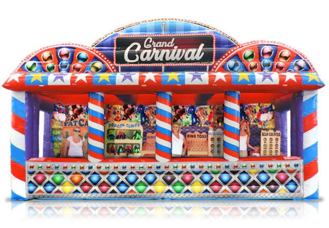 Grand Carnival Inflatable Game Booth Rental Chicago