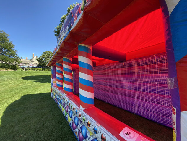 Grand carnival booth Chicago rental festival inflatable