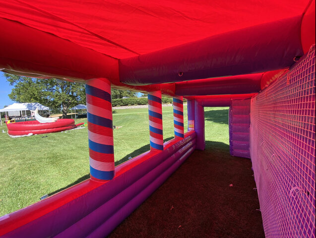 Inflatable grand carnival booth Chicago rental festival