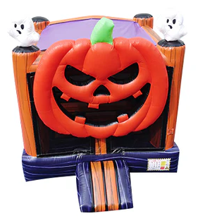 Halloween Pumpkin Bounce House Rental Chicago IL