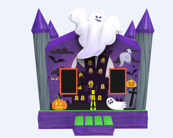 Halloween Inflatable Scary Bounce House Rental Chicago Moonwalks