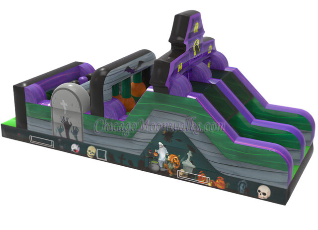 Trick or Treat Halloween Obstacle Course Rental Chicago