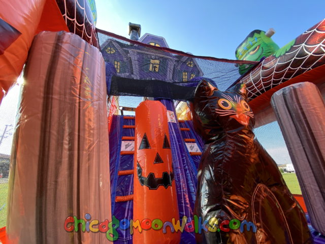 Halloween Haunted run obstacle course rental Chicago IL scary ghost owl