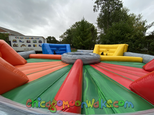 Hungry hippo inflatable game rental Chicago IL