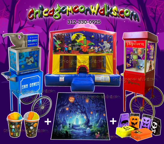 Chicago Halloween Bounce House Rentals, Inflatable Party Rentals in Chicago