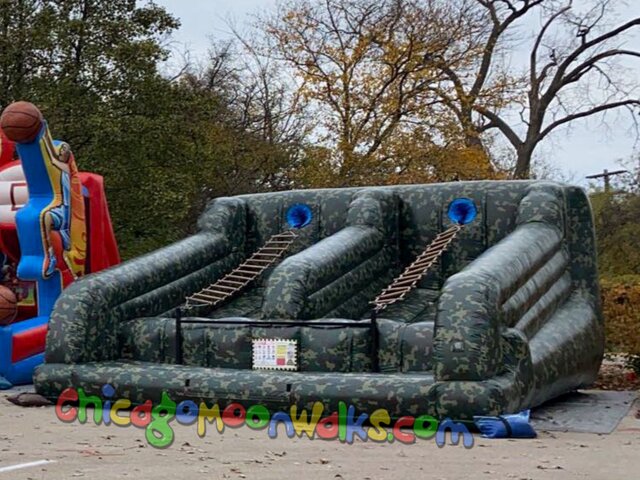 Jacob's ladder military inflatable rental