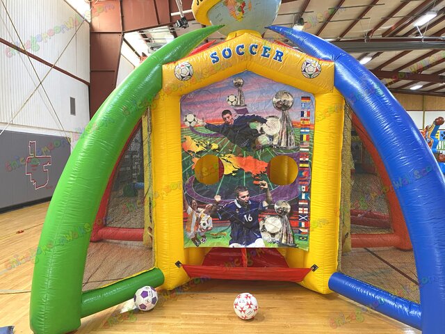 Sports inflatable soccer game rental Chicago