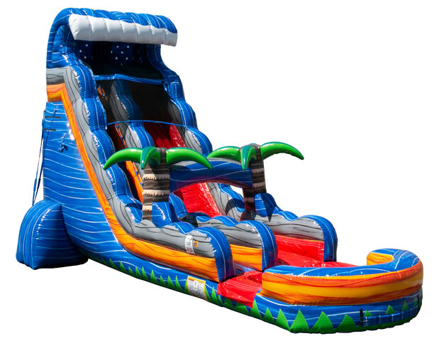 Lava River Inflatable Water Slide Rental Chicago IL