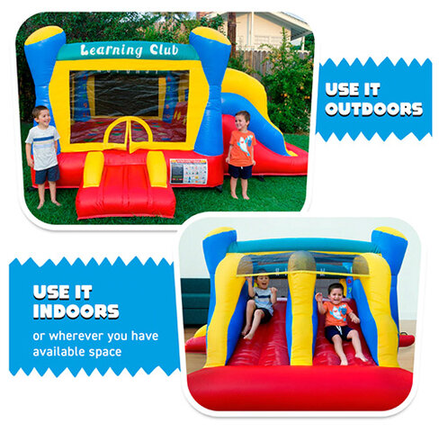 Learning Club Bounce House Combo Rental Chicago