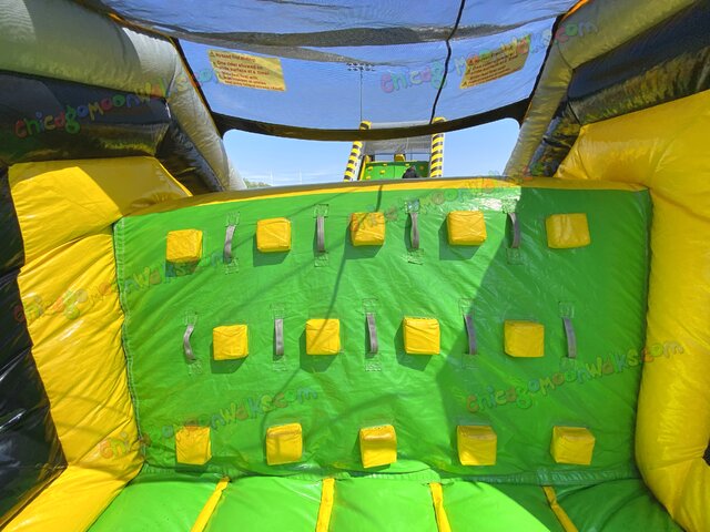 Nuclear Obstacle course rental Chicago IL with climbing wall