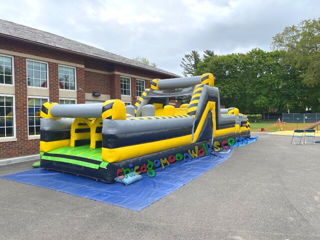 Nuclear toxic obstacle course 45ft rental