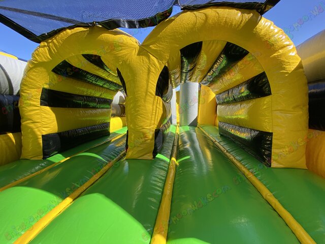 Nuclear toxic obstacle course 45ft rental climbing wall