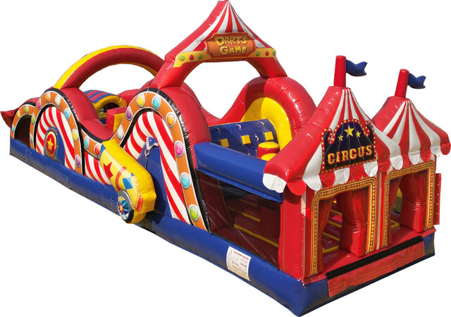 Circus Carnival Inflatable Obstacle Course Rental Chicago IL