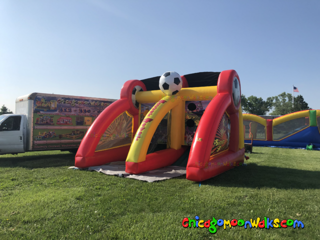 Soccer inflatable game rental Chicago IL 