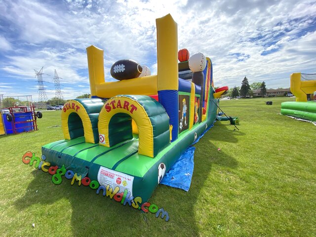 Sports obstacle course rental Chicago IL