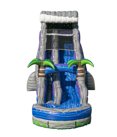 Summer Vibes 22 ft Inflatable Water Slide Rental Chicago IL