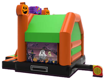 Halloween Sweet Candy Inflatable Combo Rental Chicago Bounce House