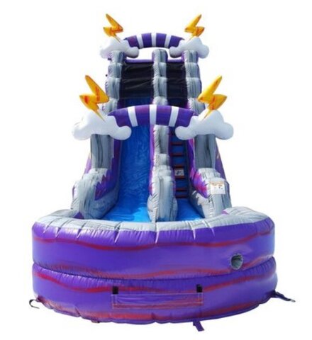 Thunder Bolt Inflatable Waterslide Rental in Chicago Illinois 