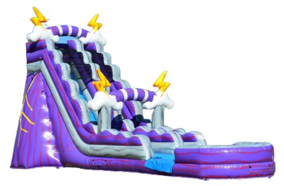 Thunder Bolt Inflatable Waterslide Rental Chicago IL