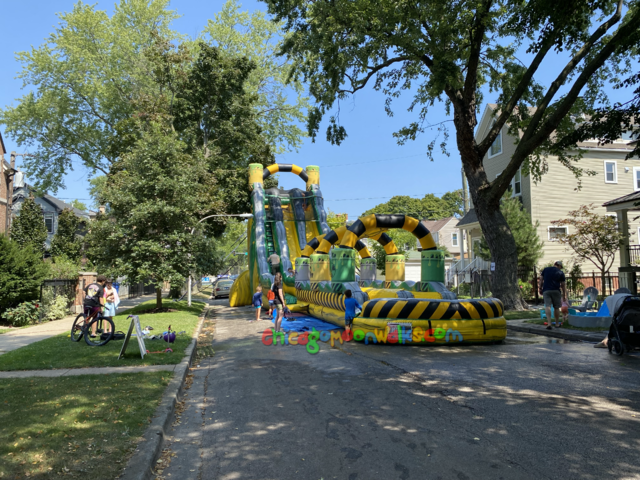 Water slide rental Chicago block party