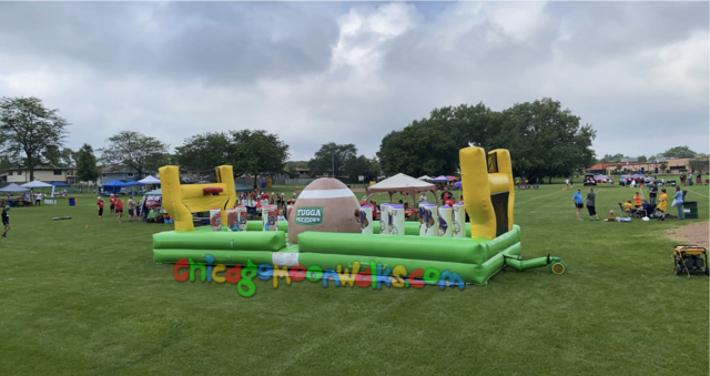 Football inflatable rental Chicago IL