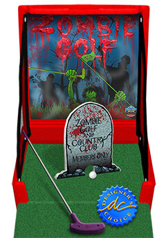 Halloween Zombie Golf Carnival Game Rentals in Chicago IL