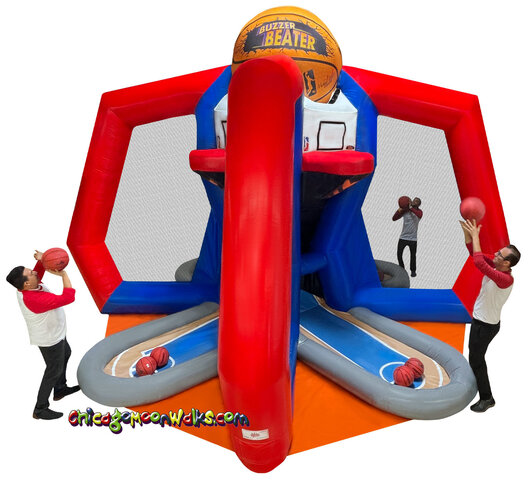 Buzzer Beater Competition Inflatable Game RentalÂ Chicago Illinois