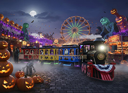Halloween Trackless Train