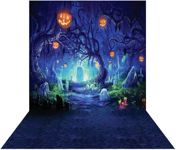 Halloween Backdrop Rentals in Chicago Moonwalks